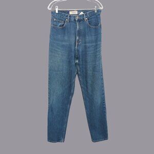 Vintage Gap Straight Jeans 12 Blue Classic Long